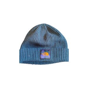 The North Face Salty Dog Blue Ribbed Beanie